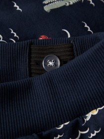 NAME IT Sweat Shorts Vermo Navy Blazer Fish Alligator